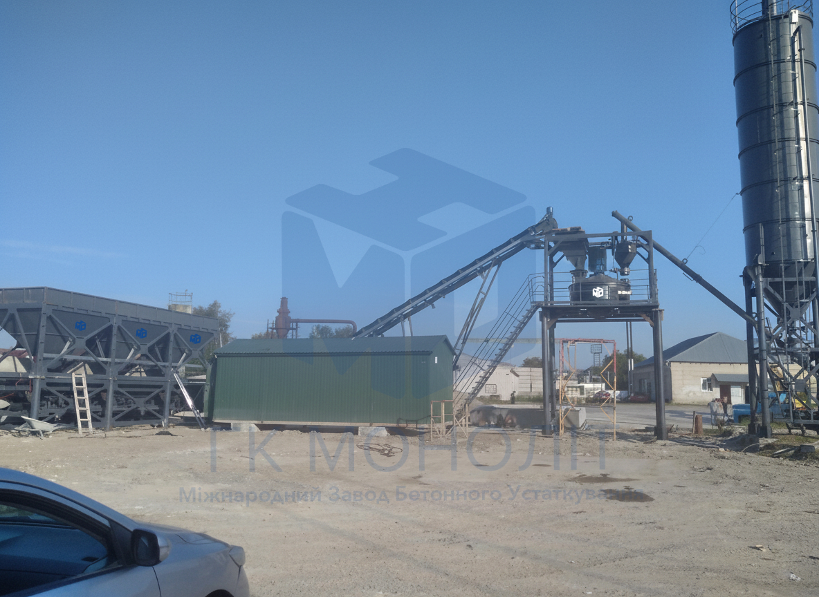 АБЗУ-35 (Автоматичний Стаціонарний Бетонний Вузол) - 1